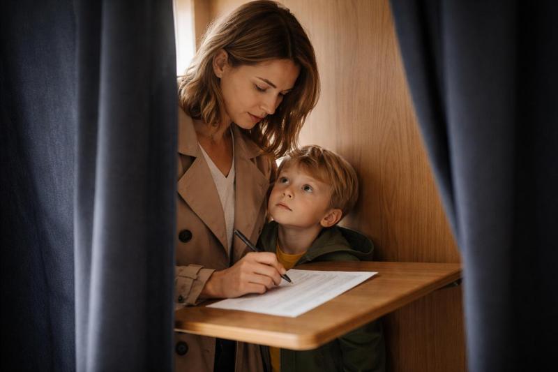 Un enfant autorisé dans l'isoloir : ce que dit vraiment la loi Un enfant autorisé dans l'isoloir : ce que dit vraiment la loi