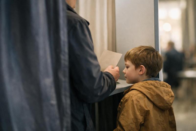 Un enfant autorisé dans l'isoloir : ce que dit vraiment la loi Un enfant autorisé dans l'isoloir : ce que dit vraiment la loi