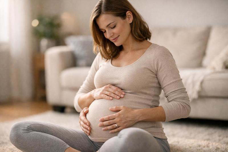 Exercices d'haptonomie &agrave; pratiquer seul(e) &agrave; la maison pendant la grossesse