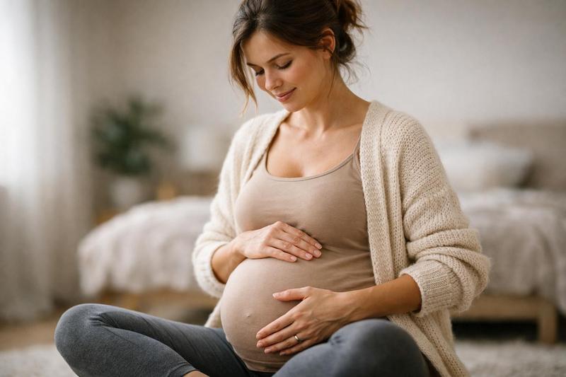 Exercices d'haptonomie &agrave; pratiquer seul(e) &agrave; la maison pendant la grossesse
