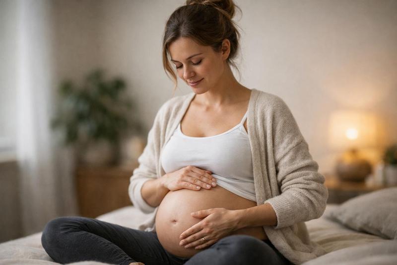 Exercices d'haptonomie &agrave; pratiquer seul(e) &agrave; la maison pendant la grossesse