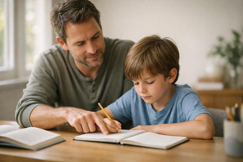 Comment aider mon enfant avec les devoirs sans stress ni conflits Comment aider mon enfant avec les devoirs sans stress ni conflits