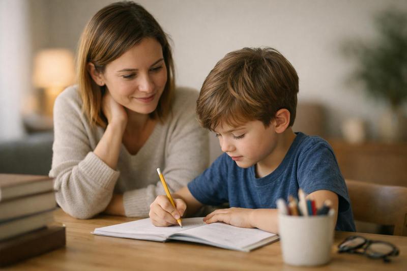Comment aider mon enfant avec les devoirs sans stress ni conflits Comment aider mon enfant avec les devoirs sans stress ni conflits